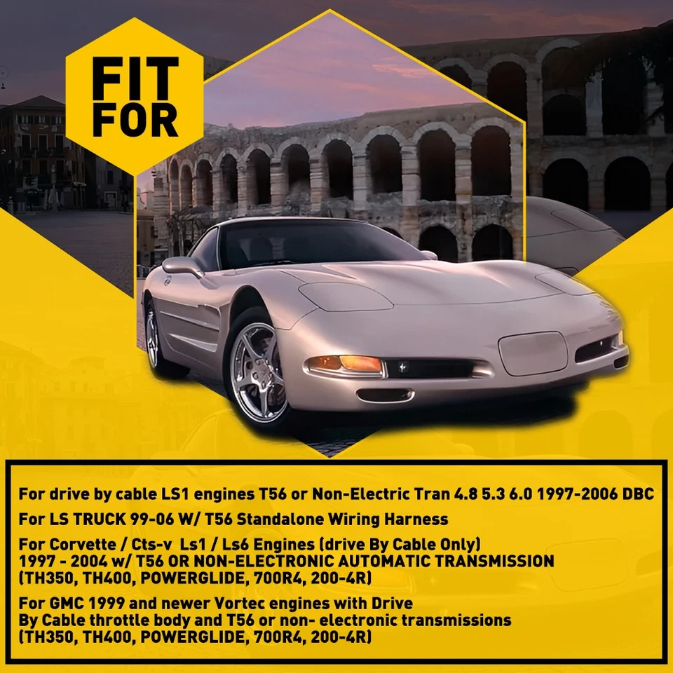 Chicote de fios autônomo T56 ou não elétrico Tran 4.8 5.3 6.0 DBC LS1 1997-2006 - Imagem 4 de 4