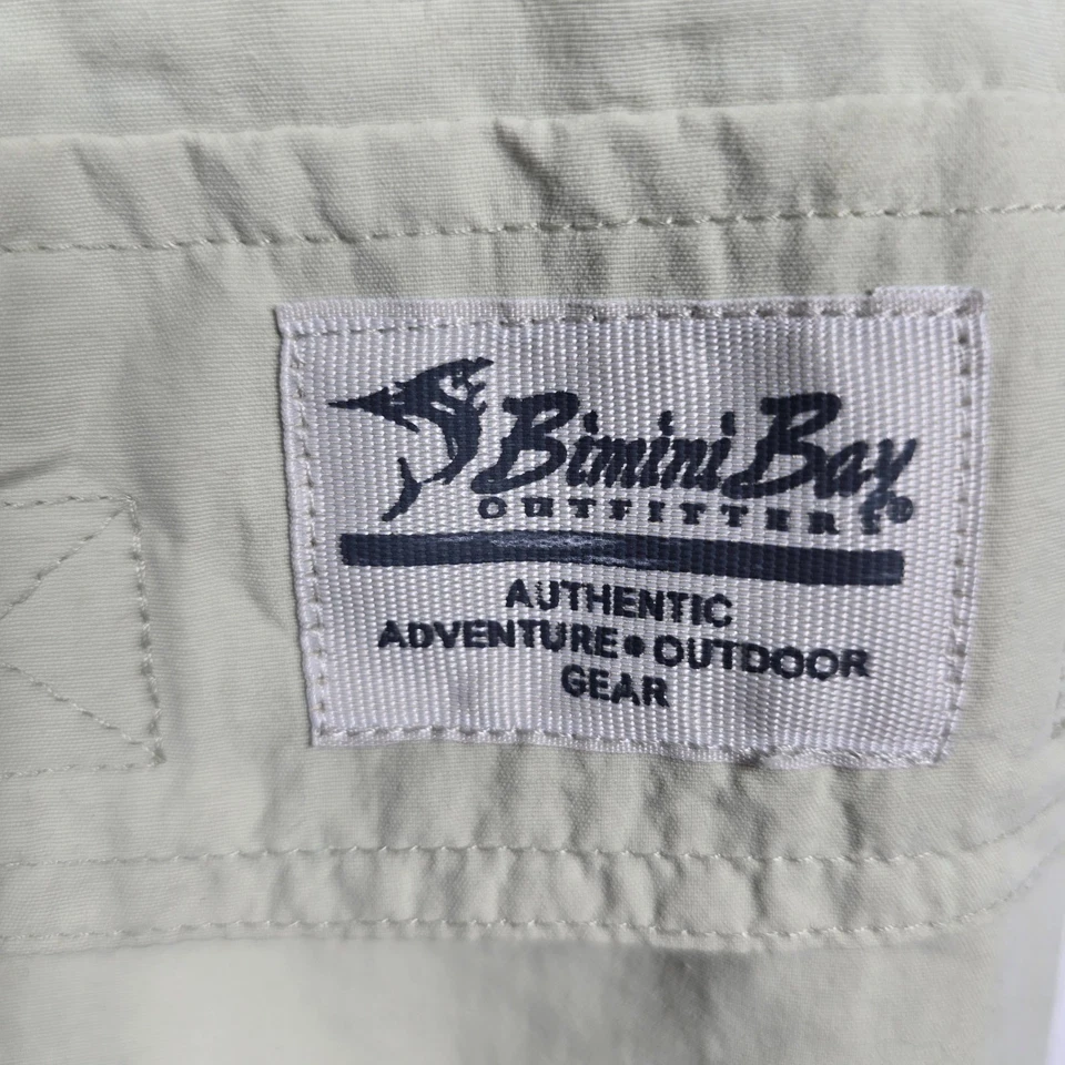 Bimini Bay Convertible Cargo Pants Men 3XL Beige UPF 50+ Outdoor Hiking NWT - Image 3 of 4