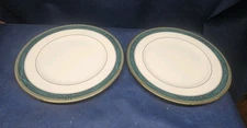 Vintage Lenox Fine Bone China USA "Classic Edition" Set/2 Dinner Plates EUC 