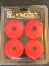Vintage Original RollerBlade Wheel Kit New In Package Orange Roller Blades RARE