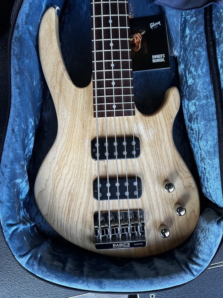 Bajo Gibson Usa Eb 5 cuerdas ligero 3,67 kg envío seguro nacional desde Japón Foto 2 de 4