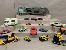 Vintage Mixed Lot Tonka Buddy L Mojo Tootsie Toy Vw Bug Cars Trucks Transporters