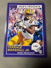 2021 Terrace Marshall JR Chronicles Score Draft Picks NFL LSU