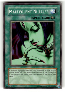 Malevolent Nuzzler SYE-036 Starter Deck: Yugi Evolution Common