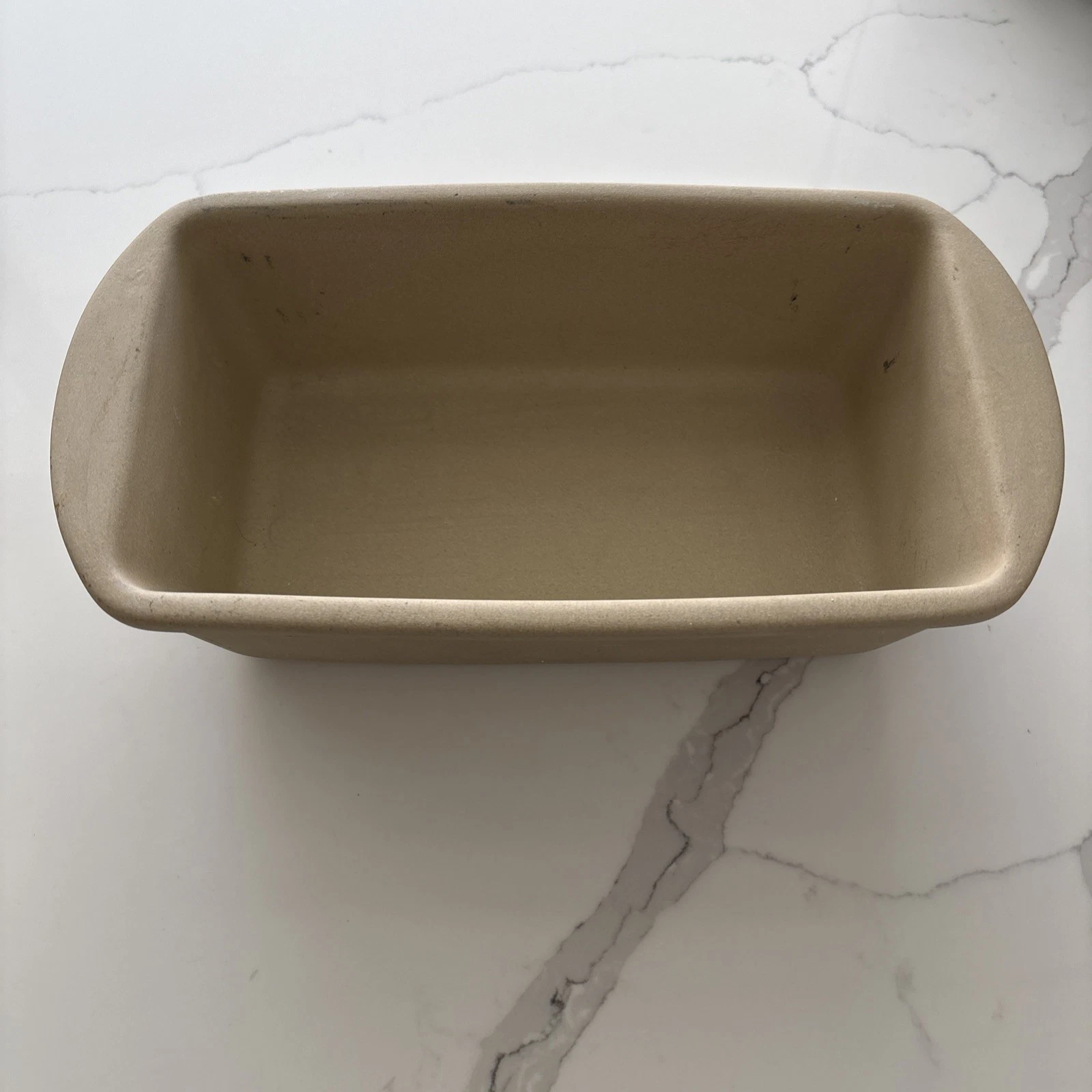 Pampered Chef Stoneware Family Heritage Classic Collection Bread Loaf Pan