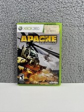 Apache: Air Assault (Microsoft Xbox 360, 2010) Complete CIB - TESTED!!!