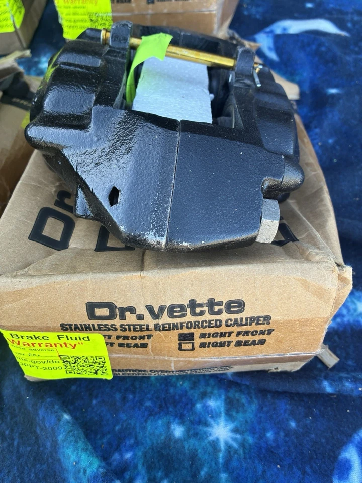 Dr Vette 65-82 Corvette Stainless Steel Sleeved, "O" Ring Seal Pistons Calipers - Image 3 of 4