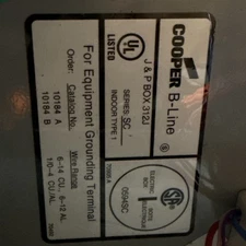 Cooper B-Line J&P Box 312J Indoor Type 1 Enclosure Series SC