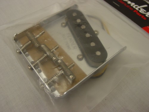 Fender '62 PERSONALIZADO TELECASTER Puente Vintage con RECOGIDA Reedición Tele de Repuesto - Imagen 4 de 10