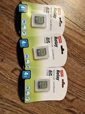 Three New in Box staples relay SD Memory Cards 