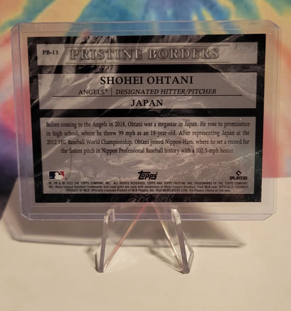2022 Topps Pristine Shohei Ohtani Card Pristine Borders 2022 Topps Pristine Shohei Ohtani Card Pristine Borders