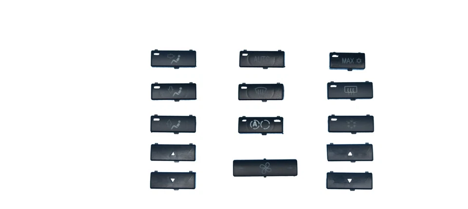 Сменные кнопки панели управления климатом для BMW E39 E53 525 530 540i M5 X5 - Изображение 2 из 2