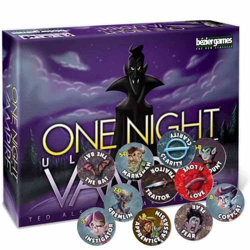 One Night Ultimate Vampire Card Game Party Game Perfect For Halloween New Sealed - Picture 9 of 10
