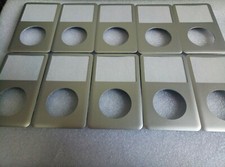 iPod Classic 6th 6.5 7th Gen Silver Front Faceplate Face Plate Cover Housing 10X