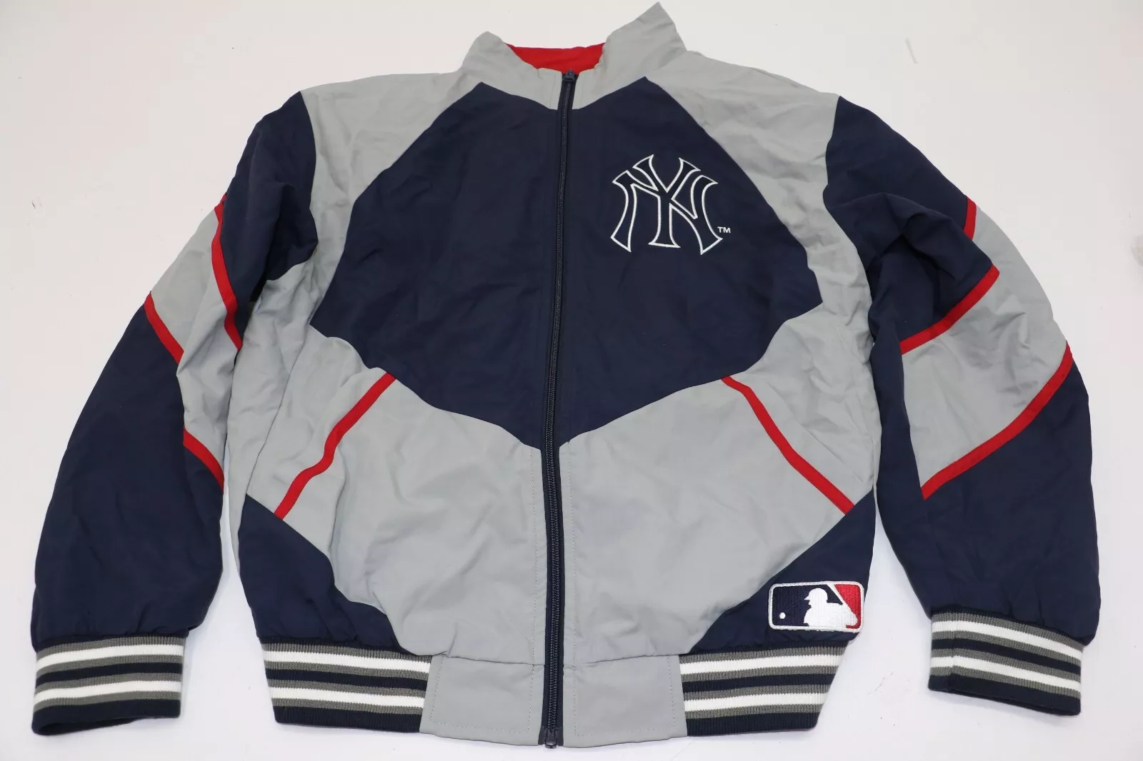 Veste de piste Supreme New York Yankees taille moyenne   gris/bleu/rouge