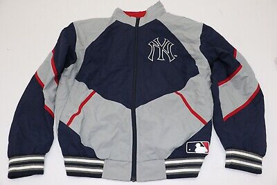 Supreme New York Yankees Track Jacket Size Medium - Grey Supreme New York Yankees Track Jacket Size Medium - Grey