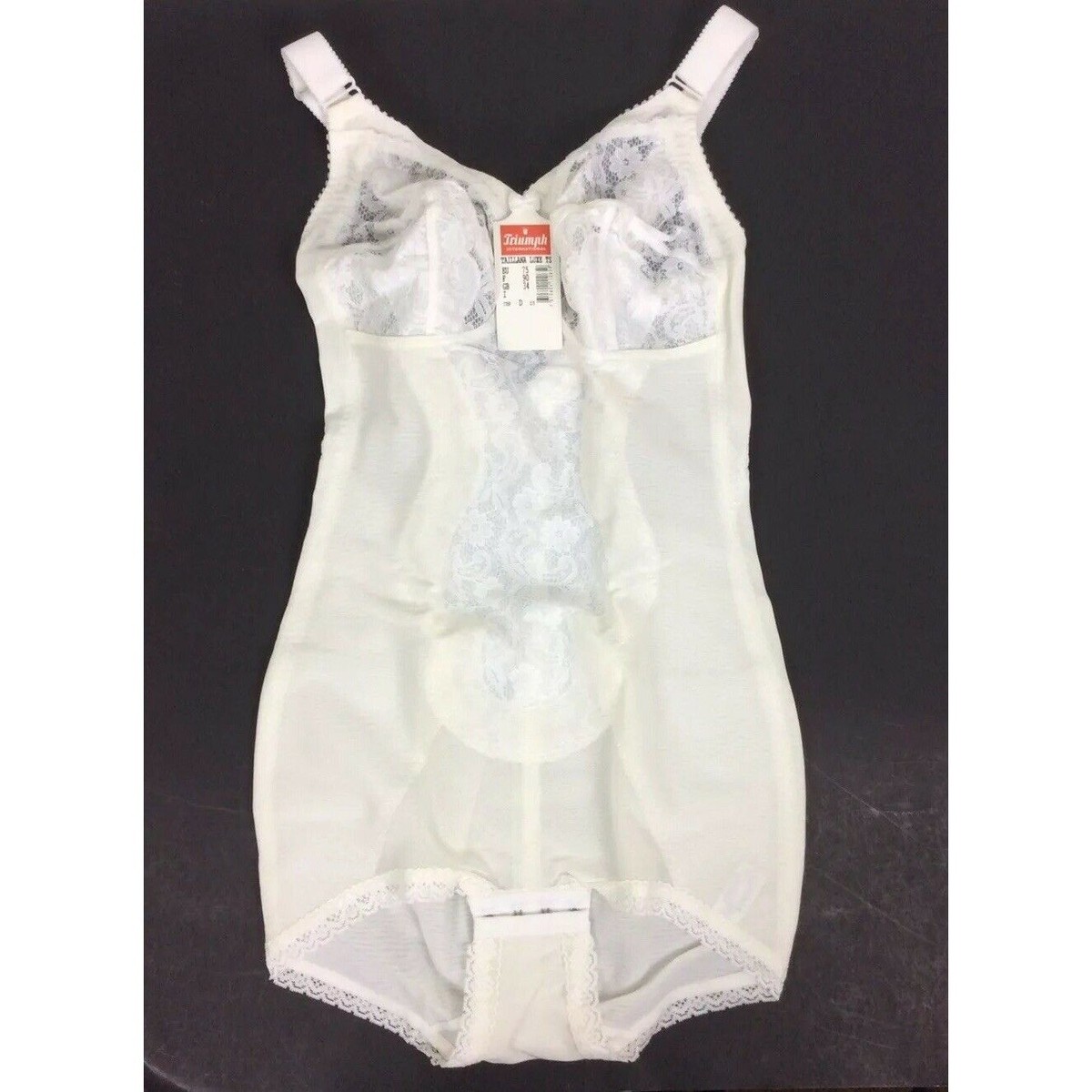 Triumph ホワイト コルセット D75 Triumph Taillana Luxe Full Body Shaper US & UK 34 D EU 75 White