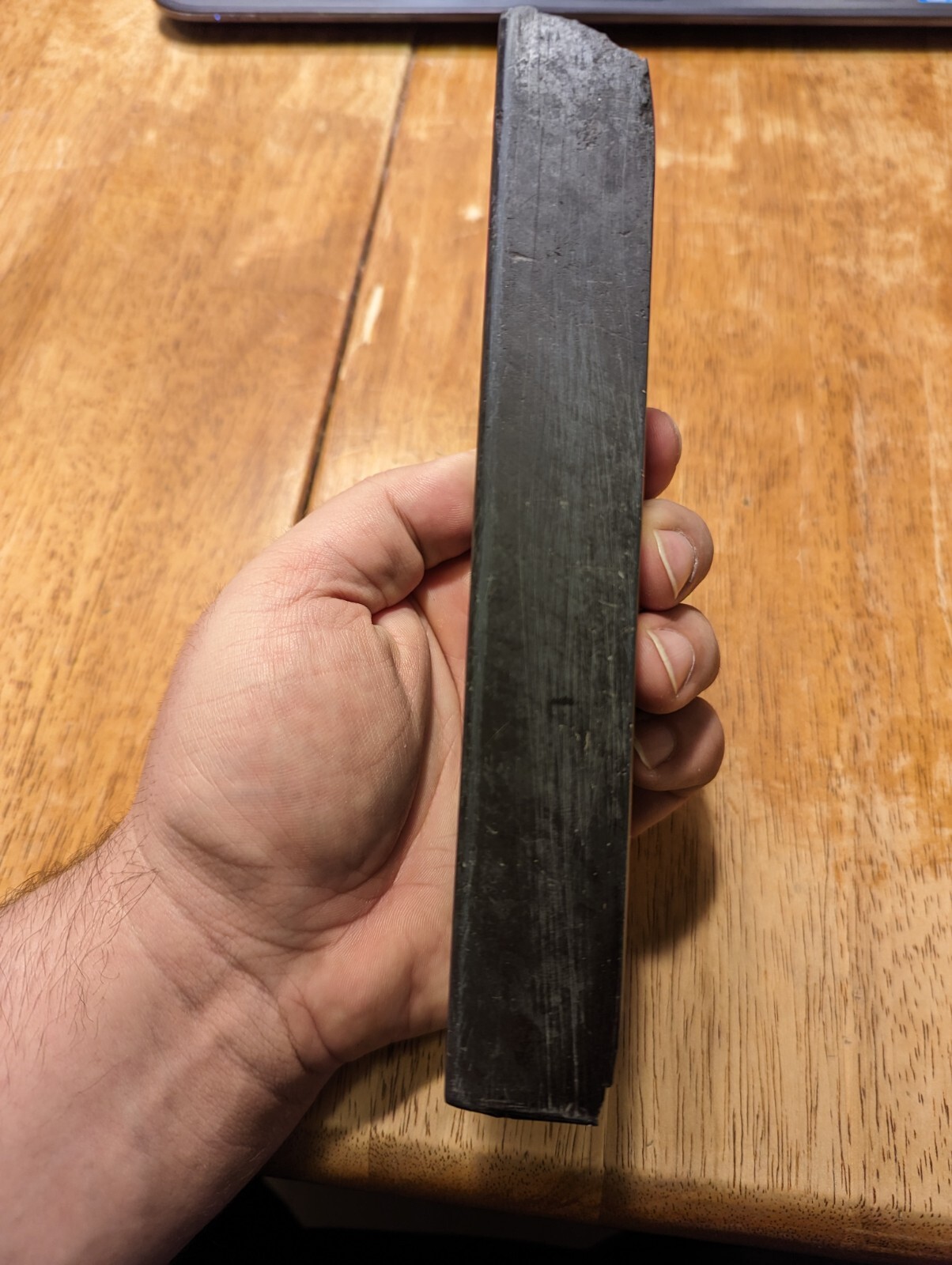 Large Slate Sharpening Stone Hone Whetstone For Straight Razors Or Fine