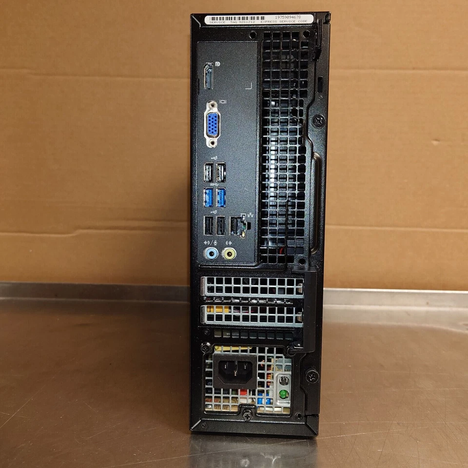 DELL Optiplex 3020 SFF Desktop PC - Intel Core i5-4570 3.2GHz 8GB DVDRW NO HDD - Image 3 of 4