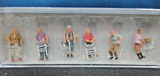 Preiser HO - Elderly People w/Rolling Walkers #10718 (NIB)