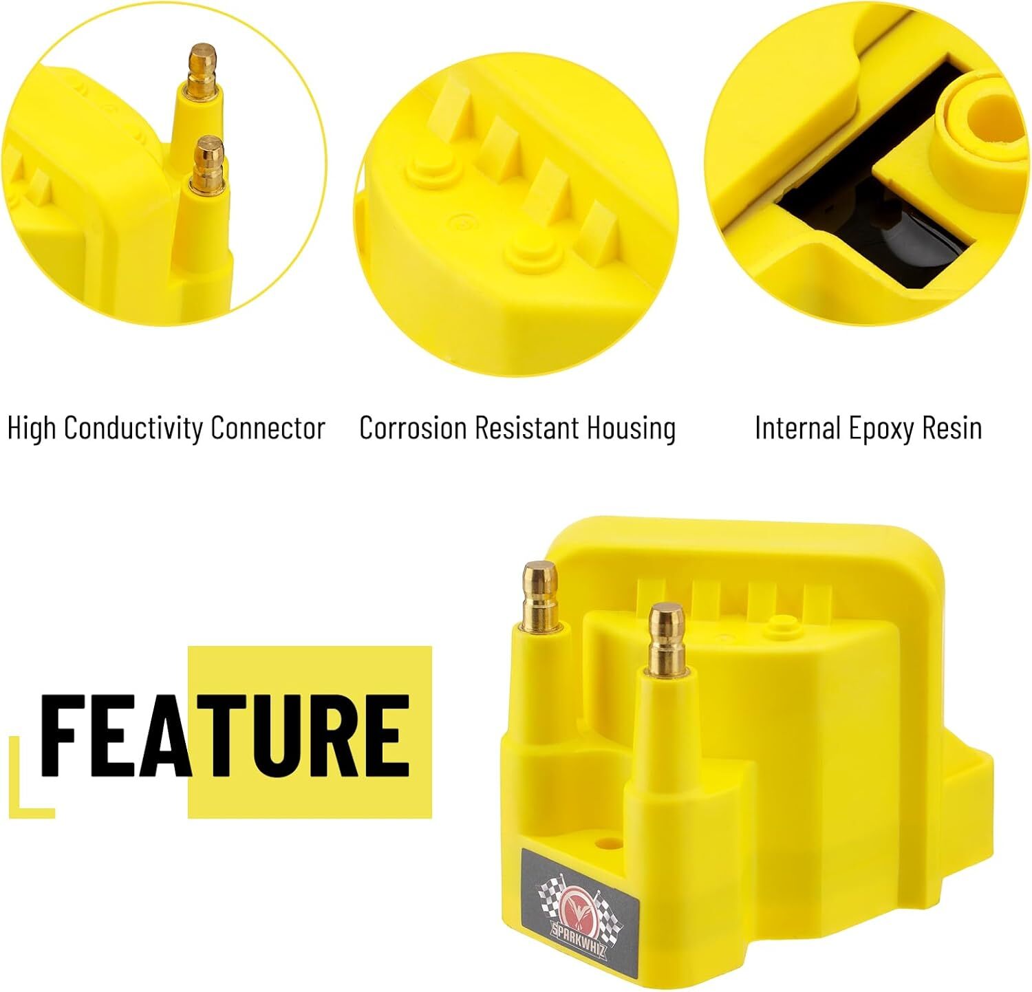 6x Iridium Spark Plug 3x DR39 Ignition Coil + Wires For 96-08 Buick Lucerne 3.8L