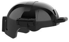 Black Tactical Assault Helmet Army compatible with toy brick minifigures