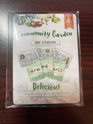 Delicious: Community Garden Mini-Expansion (Dice Tower 2023) New/Sealed