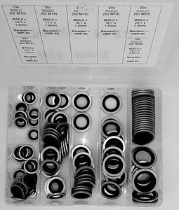 Hydraulik Dichtung Set - 235-teilig Mit Usit-Ringen In Metrisch Und Zöllig