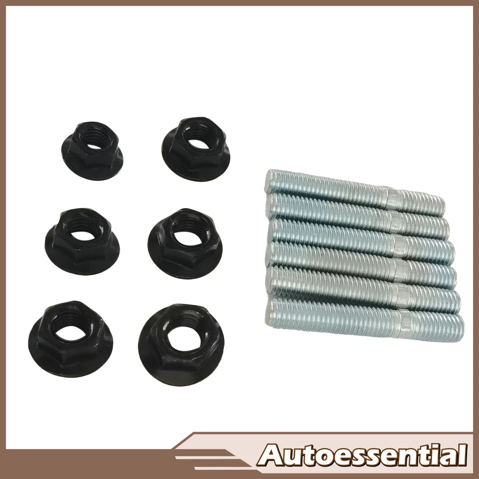 Kit de pernos y tuercas de brida de escape delantero 15708209 para Suburban SaVana GMC Sierra Foto 2 de 4