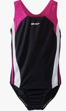 NEW Speedo Girl's Swimsuit One Piece Infinity Splice [SIZE 7, 8, 10, 12, 14, 16]
