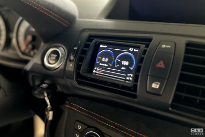 CANchecked Multifunktionsdisplay MFD32 GEN2 für BMW E8x 1er E81 E82 E87 E88