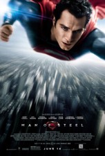 MAN OF STEEL MOVIE POSTER 2 Sided ORIGINAL FINAL VF 27x40 HENRY CAVILL