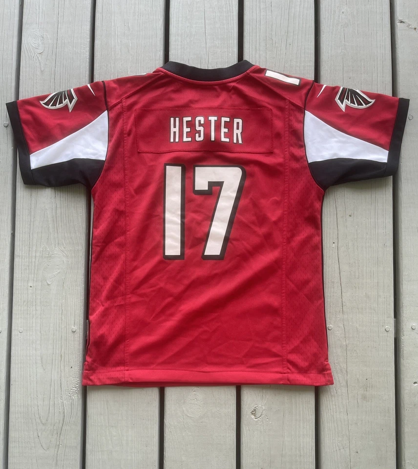 Camiseta Nike On Field Atlanta Falcons Devin Hester #17 NFL juvenil talla mediana (10/12) Foto 2 de 4