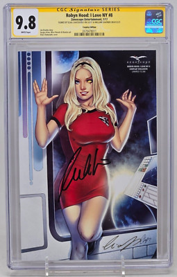 ROBYN HOOD: I LOVE NY #8 ~ ZENESCOPE 2017 ~ CGC 9.8 ~ WILLIAM SHATNER SIGNED