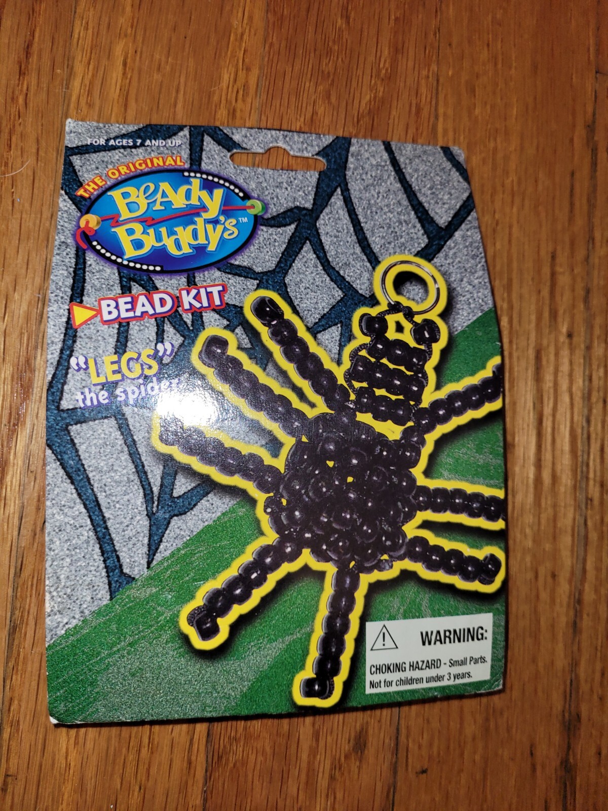 NEW & Sealed Beady Buddy's Pony Bead VTG 1998 Kit "LEGS" the Spider