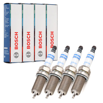 4x BOSCH FR7SE 0242236664 Zündkerze für SMART FORFOUR MITSUBISHI COLT 6 1.3 1.5