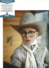 PETER BILLINGSLEY SIGNED 'A CHRISTMAS STORY' RALPHIE 8x10 PHOTO 1 BECKETT COA