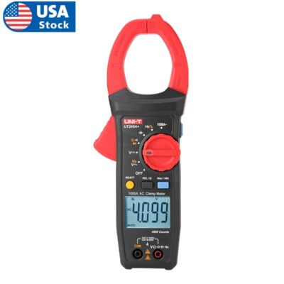 UNI-T Digital Multimeter Tester AC DC Volt Amp Clamp Meter Auto Range Cap OHM Hz