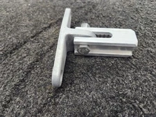 2 Kraft Tool Concrete Broom Adaptor Brackets with Base Plates