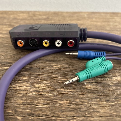 ATI AIW Cable S Video Firewire and RCA for 8500DV All In Wonder - Picture 4 of 13