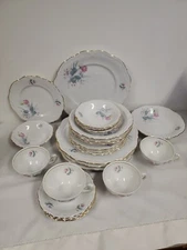 VTG  Winterling Finest Bavaria China Germany Service For 4 Missing  1 Cup