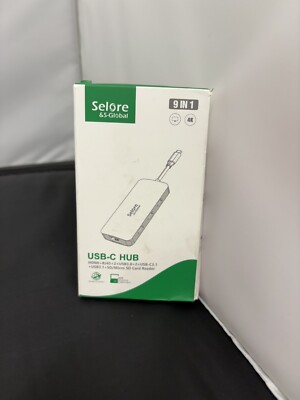 Selore & S Global USB C Adapter für MacBook Pro/Air
