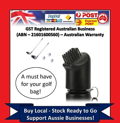 Golf Club Scrub Wet Cleaning Brush Washer Refillable Water Bottle with Bag Clip 