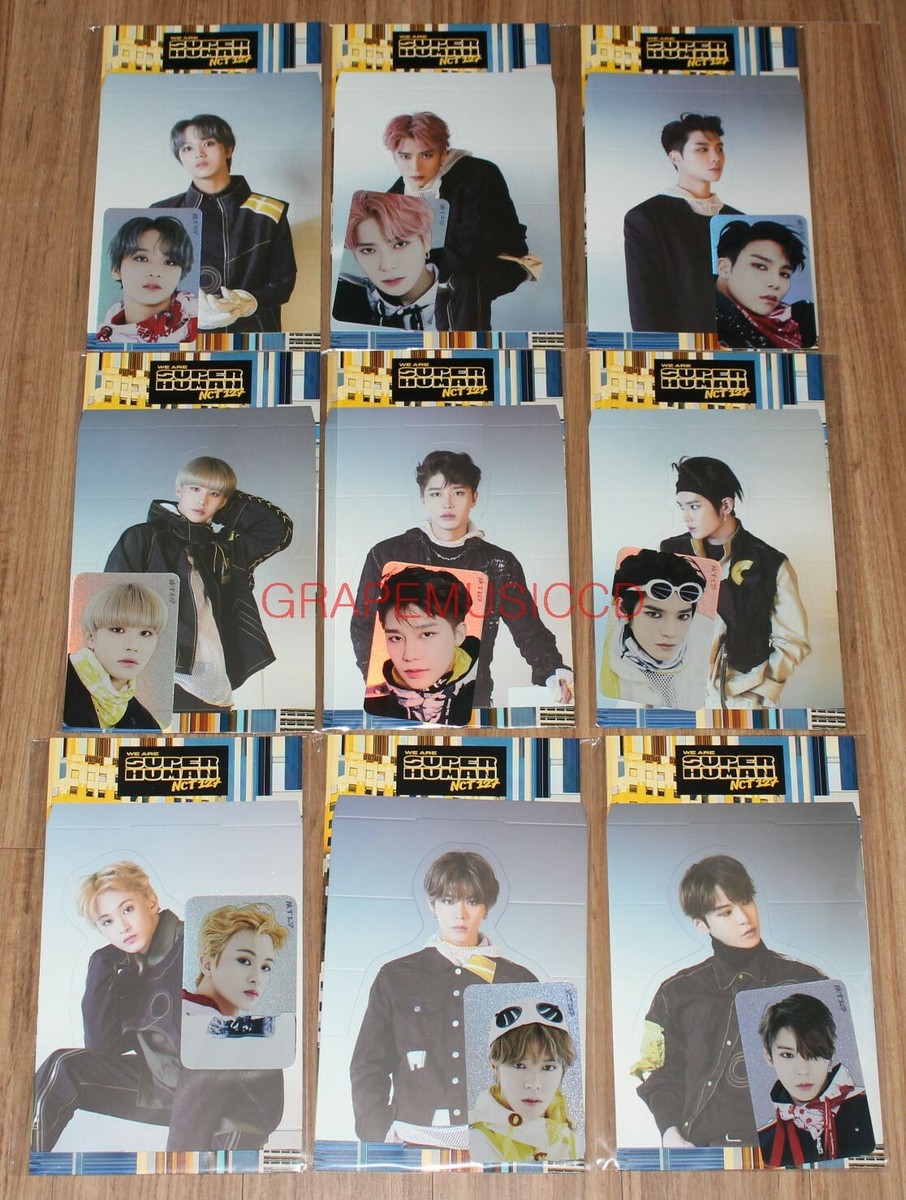 NCT127 SUPER HUMAN グッズ8点セット NCT 127 WE ARE SUPERHUMAN SMTOWN OFFICIAL GOODS HOLOGRAM PHOTO
