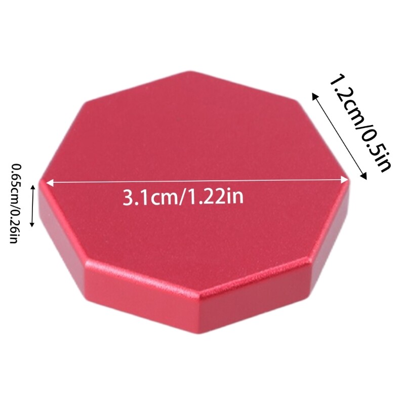 Pool Cue Chalk Box Octagons Table Cue Tip Carriers Box Cue Chalk Holder