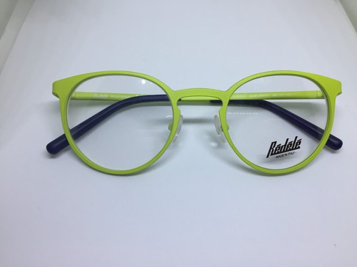 REDELE VM605 occhiali da vista giallo fluo metal yellow glasses eyewear  Italy | eBay