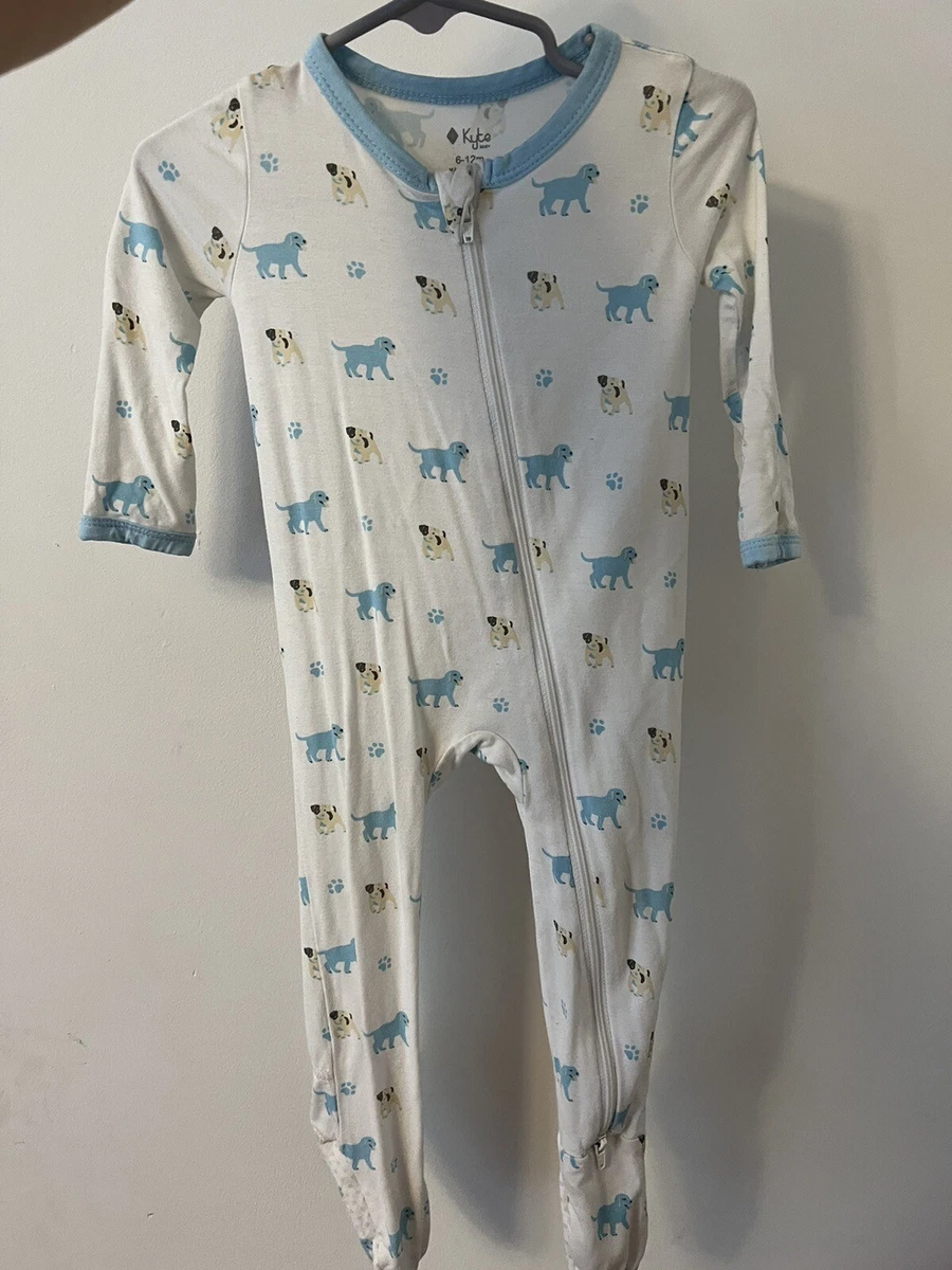 Kyte Baby Woof Footie 6 12M EUC