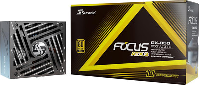 Focus V4 GX-850 (ATX3) -850W -80+ Gold -ATX 3.1 & Pcie 5.1 Ready -Full-Modular -