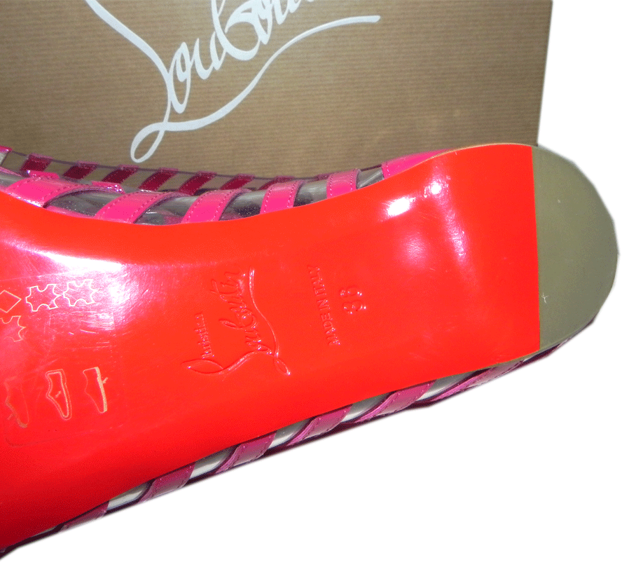 Christian Louboutin Rosa Specchio Rosa Louboutin Ciclamino pelle Lucida Striscia e0c485 Christian Louboutin Rosa Specchio Rosa Louboutin Ciclamino pelle Lucida Striscia e0c485