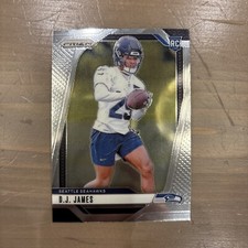 D.J. James 2024 Panini Prizm Rookie #322 Seattle Seahawks